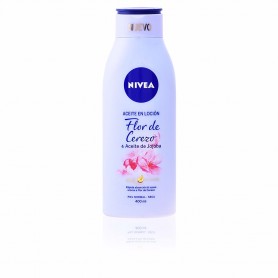 NIVEA - ACEITE EN LOCION flor cerezo & jojoba 400 ml