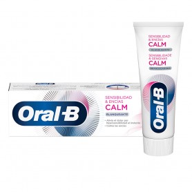 ORAL-B - SENSIBILIDAD & ENCÍAS CALM blanqueante dentífrico 75 ml