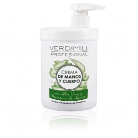 VERDIMILL - VERDIMILL PROFESIONAL crema de manos y cuerpo aloe 1000 ml