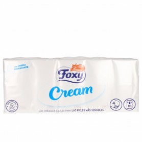 FOXY - CREAM pañuelos pieles sensibles 10 x 9 u