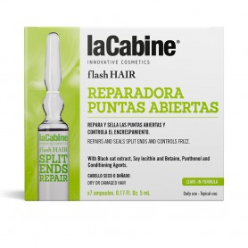LA CABINE - FLASH HAIR reapair puntas abiertas 7 x 5 ml                