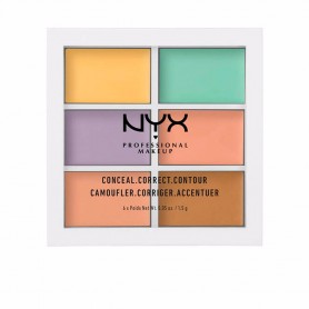 NYX PROFESSIONAL MAKE UP - CONCEAL CORRECT CONTOUR palette 6x1,5 gr
