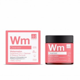 DR. BOTANICALS - WATERMELON SUPERFOOD 2-in-1 cleanser & makeup remover 60 ml