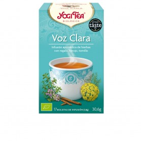YOGI TEA - VOZ CLARA infusión 17 x 1,8 gr