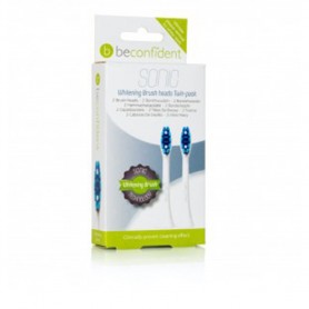 BECONFIDENT - SONIC TOOTHBRUSH HEADS WHITENING WHITE lote 2 pz