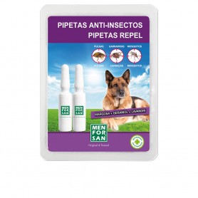 MEN FOR SAN - PIPETAS perro ant-insectos 2 u