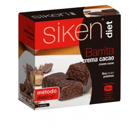 SIKENDIET - SIKEN DIET barrita crema-cacao 5 u