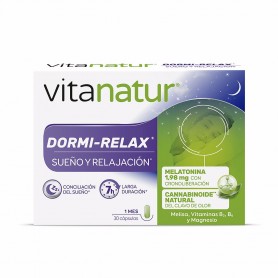 VITANATUR - DORMI-RELAX sueño y relajación 30 comprimidos