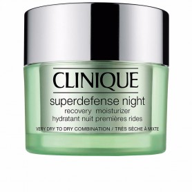 CLINIQUE - SUPERDEFENSE NIGHT recovery moisturizer I/II 50 ml