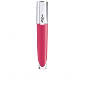 L'ORÉAL PARIS - ROUGE SIGNATURE brilliant plump lip gloss 408-accentua