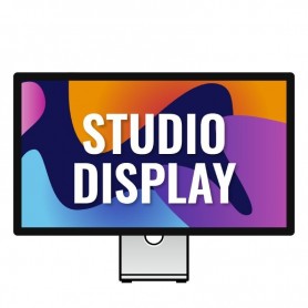 APPLE - Apple studio display 27'/ 5k/ cristal estándar/ soporte con altura e inclinación ajustables