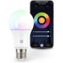 Garza SmartHome, Bombilla LED WiFi CCT + RGB, E27, 12W, Inteligente, Intensidad/Tonalidad/Color, Control Voz y App