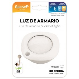 Garza Lighting, Luz de Movimiento Neutra 1,4 W 60 Lúmenes y 40K con Sensor