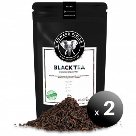 Pack de 2 unidades. Edward Fields Tea – ENGLISH BREAKFAST Té Negro Orgánico de alta calidad. Formato: Granel. Cantidad: 100g.