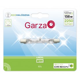 Garza Lighting, Bombilla Lineal EcoHalógena R7s 156W 2250 Lúmenes