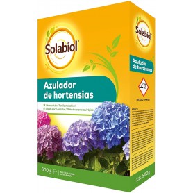 SBM Solabiol, Fertilizante Azulador para Hortensias, 100% Orgánico, 500 gr