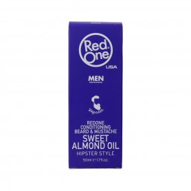 -Acondicionador para Barba Red One Aceite de almendra (50 ml)