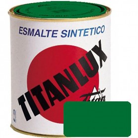 TITAN- ESMALTE VERDE HIERBA TITANLUX 750ml. 514