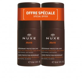 NUXE - NUXE MEN DÉODORANT PROTECTION 24H ROLL-ON lote 2 pz