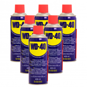 Pack de 6 Unidades.WD-40, Lubricante Multi-Uso en spray 400 ml. -WD40