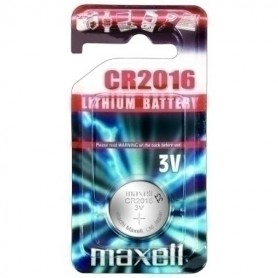 Maxell Pack de 1 Pila Litio de Boton CR2016 3V-CR2016-B1 MXL