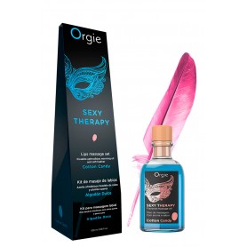 Orgie -Lips Massage Kit  Cotton Candy