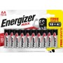 Energizer MAX Pilas Alcalinas AA LR06, Pack de 16 Unidades, 50% Más de Rendimiento