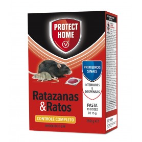 PROTECT HOME - Raticida Brodifacum Pasta Protect Home PT 150gr