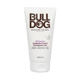 BullDog Face Wash, Limpiador Facial para Hombre, Especial Pieles Grasas, 150 ml
