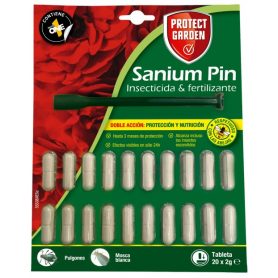 PROTECT GARDEN - PROTECT GARDEN - Sanium Pin insecticida y Fertilizante, doble acción protección y nutrición