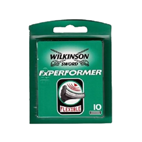 WILKINSON - WILKINSON - FX Performer 10 Recambios de Cuchillas de Afeitar de 2 Hojas Flexibles