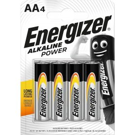 ENERGIZER - ENERGIZER - Pila Alcalina Alkaline Power LR6 (AA) Blister 4 unidades