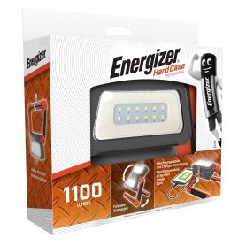 ENERGIZER - ENERGIZER - Foco LED Recargable, Linterna LED Profesional, Funcion Cargador, 1100 Lumenes, Cable USB Incluido