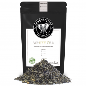 Edward Fields Tea - Té Blanco Orgánico de alta calidad. Formato: Granel. Cantidad: 100g.