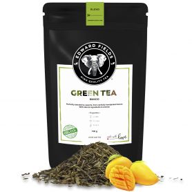 Edward Fields Tea, Té Verde Mango Origen China y Tailandia, 100% Orgánico, Antioxidante, 100grs.