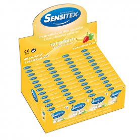Sensitex-Sensitex Tuttifrutti - Expositor 48 Cajitas de 3